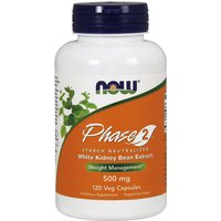 Phase 2 500mg Vegetarian 120 Vcaps, NOW Foods
