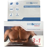 AndroPharma Muscle, Tribulus & Colostrum Formula, 30 Capsules (1 Month Supply), Andro Pharma