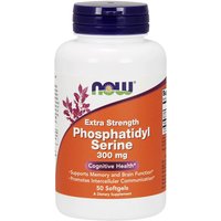 Phosphatidyl Serine 300 mg, PS Extra Strength, 50 Softgels, NOW Foods