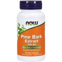 Pine Bark Extract 240 mg, 90 Veg Capsules, NOW Foods