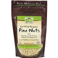 Raw Pine Nuts, Organic, 8 oz, NOW Foods