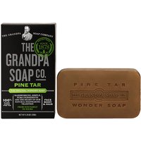 Pine Tar Soap Bath Size, 4.25 oz, Grandpas Brands