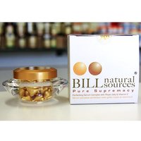 Pure Supremacy Placenta Facial Serum with Royal Jelly & Vitamin E, 50 Gelcaps, Bill Natural Sources