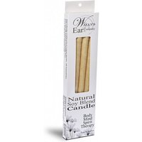 Plain Soy Blend Hollow Ear Candles, 4 pk, Wallys Natural Products