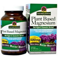 Plant Based Magnesium, Aquamin Marine Minerals, 90 Vegetarian Capsules, Natures Answer