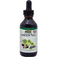 Platinum Green Tea Liquid Decaffeinated - Mixed Berry, 2 oz, Natures Answer