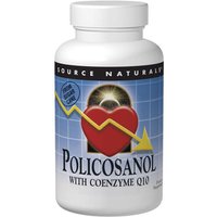 Policosanol 10mg with 15mg CoQ10 30 tabs from Source Naturals