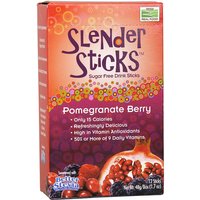 Pomegranate Berry Slender Sticks, Sugar Free Drink Mix, 12 Sticks, NOW Foods