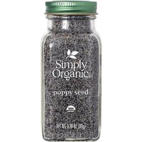 Poppy Seed, Whole, 3.38 oz, Simply Organic