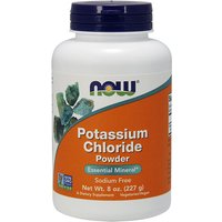 Potassium Chloride Powder Vegetarian 8 oz, NOW Foods
