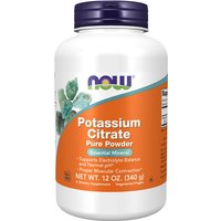 Potassium Citrate Powder Pure, 12 oz, NOW Foods