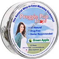 Preggie Pop Drops, Green Apple, 21 Pieces, Three Lollies LLC