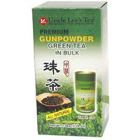 Premium Gunpowder Green Tea in Bulk, 5.29 oz, Uncle Lees Tea