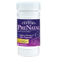 PreNatal, Vitamins & Minerals, 60 Tablets, 21st Century HealthCare