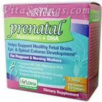 Prenatal Multivitamin + DHA, 60 Tabs + 60 Softgels, 21st Century Health Care