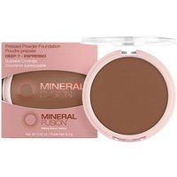 Pressed Powder Foundation - Deep 7 - Espresso, 0.32 oz, Mineral Fusion Cosmetics