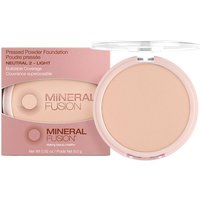 Pressed Powder Foundation - Neutral 2 - Light, 0.32 oz, Mineral Fusion Cosmetics