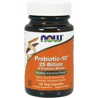 Probiotic-10 25 Billion, 50 Vcaps, NOW Foods