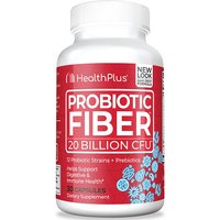 Probiotic Fiber, 30 Capsules, Health Plus Inc.