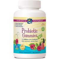 Chewable Probiotic Gummies Kids - Merry Berry Punch, 60 Gummies, Nordic Naturals