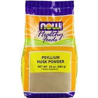 Psyllium Husk Powder, 24 oz, NOW Foods