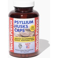 Psyllium Husks Caps, 180 Capsules, Yerba Prima