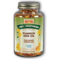 Pumpkin Seed Oil, 90 Vegetarian Softgels, Natures Life