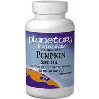 Pumpkin Seed Oil 1000mg Full Spectrum 90 softgels, Planetary Herbals