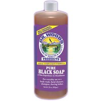 Pure Black Soap, 32 oz, Dr. Woods