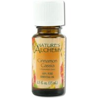 Pure Essential Oil Cinnamon Cassia, 0.5 oz, Natures Alchemy