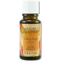 Pure Essential Oil Clary Sage, 0.5 oz, Natures Alchemy