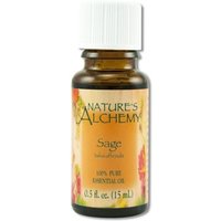 Pure Essential Oil Sage, 0.5 oz, Natures Alchemy