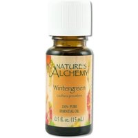 Pure Essential Oil Wintergreen, 0.5 oz, Natures Alchemy