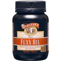 Pure Flax Oil, 250 Softgels, Barleans Organic Oils