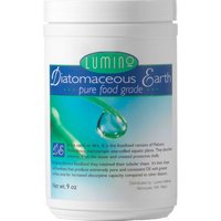 Pure Food Grade Diatomaceous Earth, 9 oz, Lumino Wellness