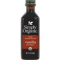 Pure Madagascar Vanilla Extract, Value Size, 4 oz, Simply Organic