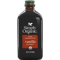 Pure Madagascar Vanilla Extract, 8 oz, Simply Organic