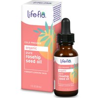 Life-Flo Pure Rosehip Seed Oil Organic, Natural Retinol Acid, 1 oz, LifeFlo