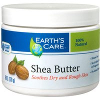 100% Natural & Pure Shea Butter, 6 oz, Earths Care