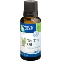 100% Natural & Pure Tea Tree Oil, 1 oz, Earths Care