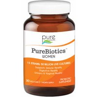 PureBiotics Women, Probiotic Supplement, 60 Vegetarian Capsules, Pure Essence Labs
