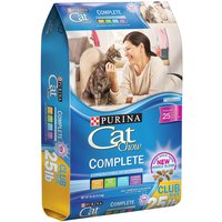 Purina Cat Chow Complete Cat Food, Club Size, 25 lb (11.3 kg)