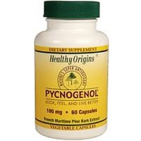 Pycnogenol 100 mg, 60 Vegicaps, Healthy Origins