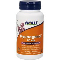 Pycnogenol 60 mg, 50 Vegetarian Capsules, NOW Foods