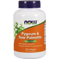 Pygeum & Saw Palmetto, Value Size, 120 Softgels, NOW Foods