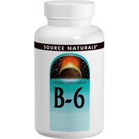 Vitamin B-6 (Vitamin B6) Pyridoxine 100mg 250 tabs from Source Naturals