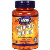 Pyruvate 600 mg, 100 Capsules, NOW Foods