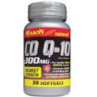 Co Q-10 300 mg, 30 Softgels, Mason Natural