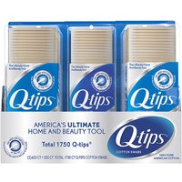 Q-tips Cotton Swabs, 100% Pure American Cotton, Extra Value, 1750 Sticks
