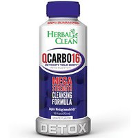 QCarbo Liquid Grape 16 oz, Herbal Clean Detox